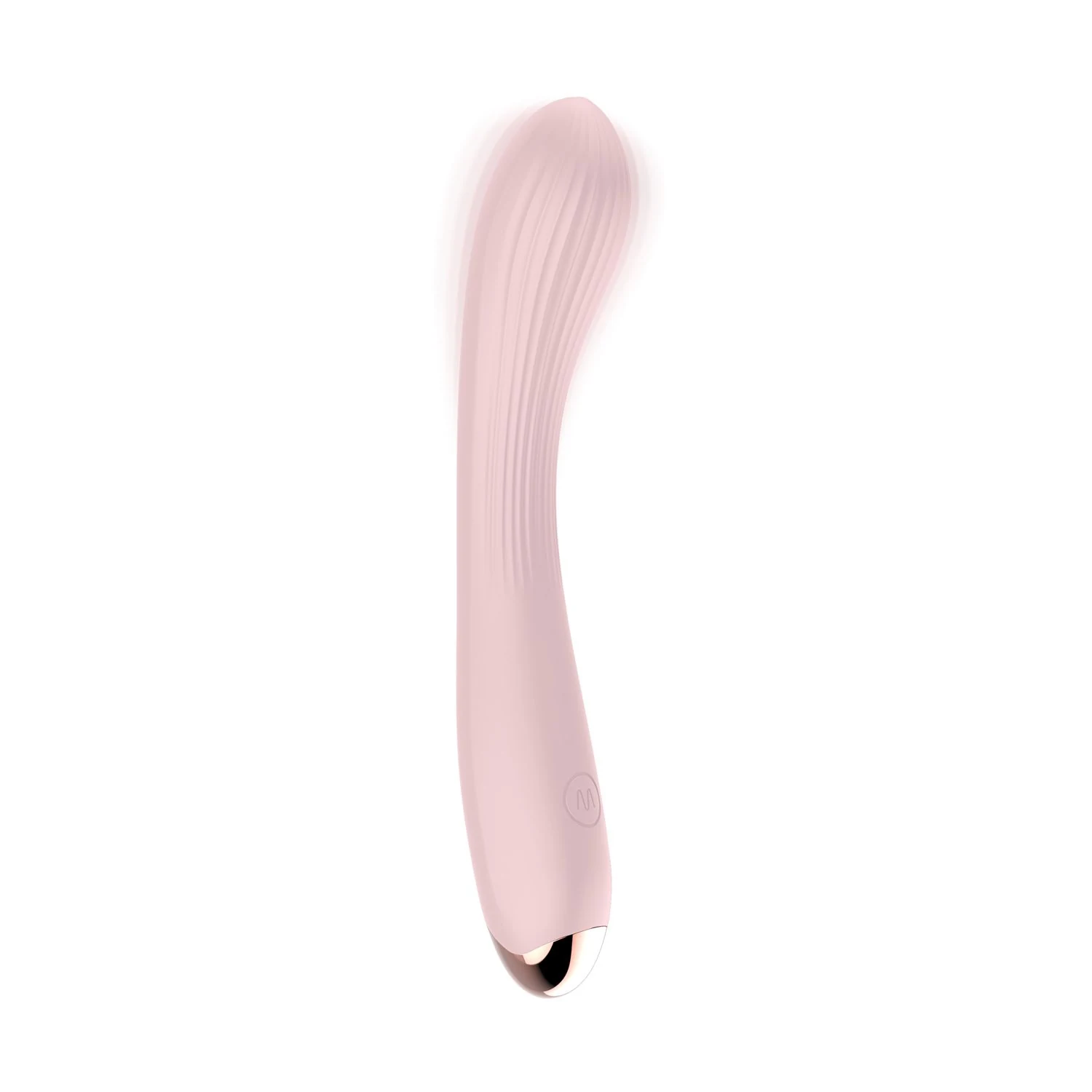 Toys Vibe G-Punkt Vibrator in Rosa mit gebogener Spitze und schlankem Griff