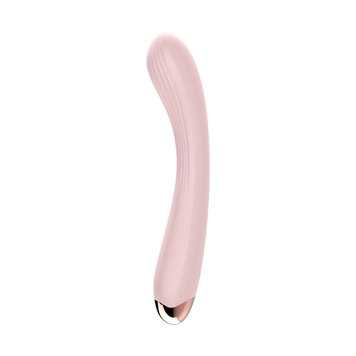 Gebogener G-Punkt Vibrator in Rosa für gezielte Stimulation