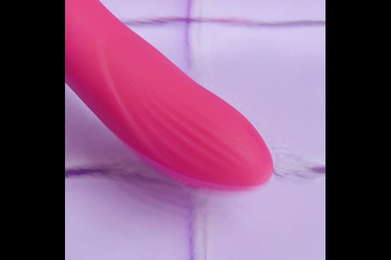 Rabbit Vibrator von Toys Vibe in Rosa mit flexiblem Stimulator im eleganten Design