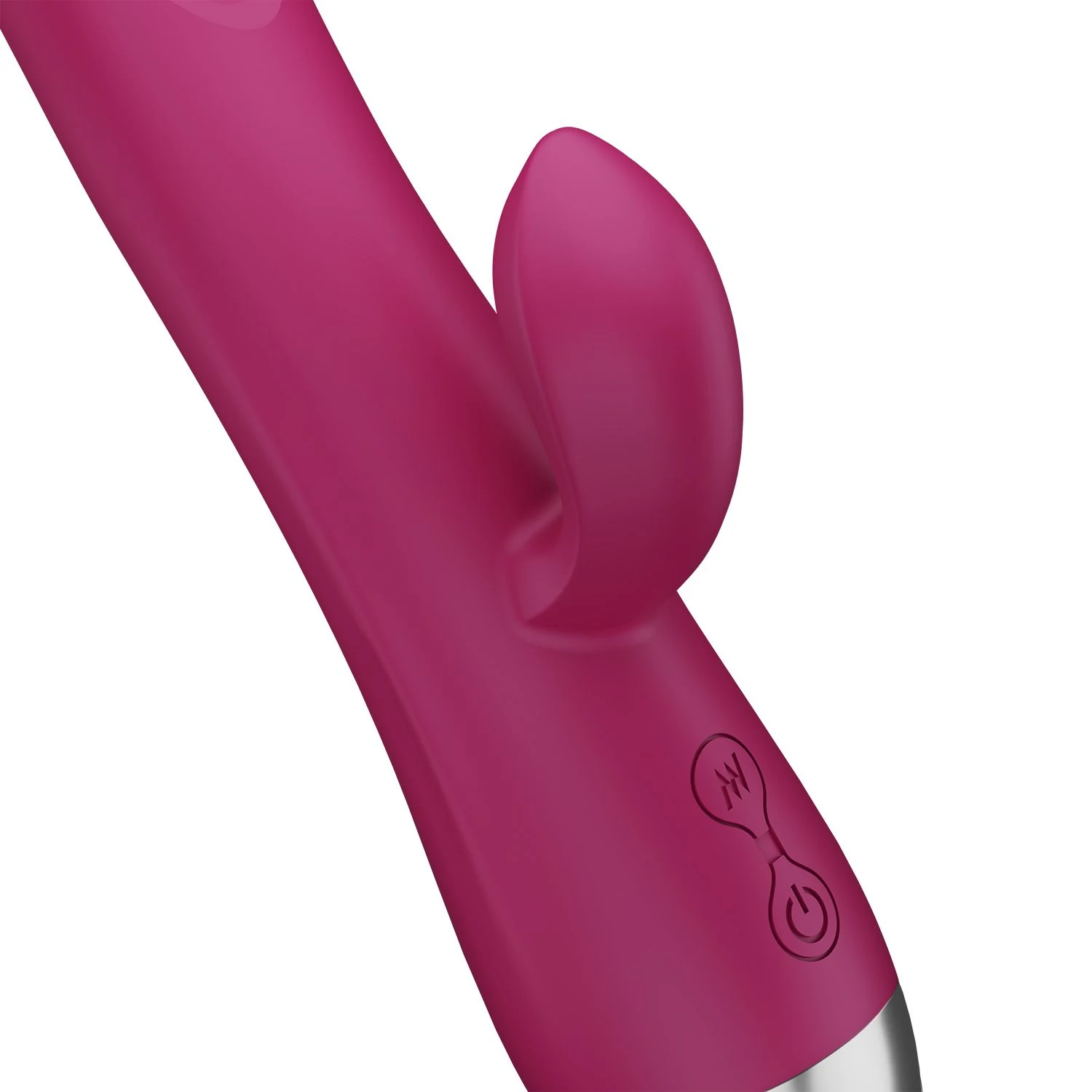 Toys Vibe Vibrator in Rosa für Sie mit Klitoris-Stimulator und schlankem Schaft