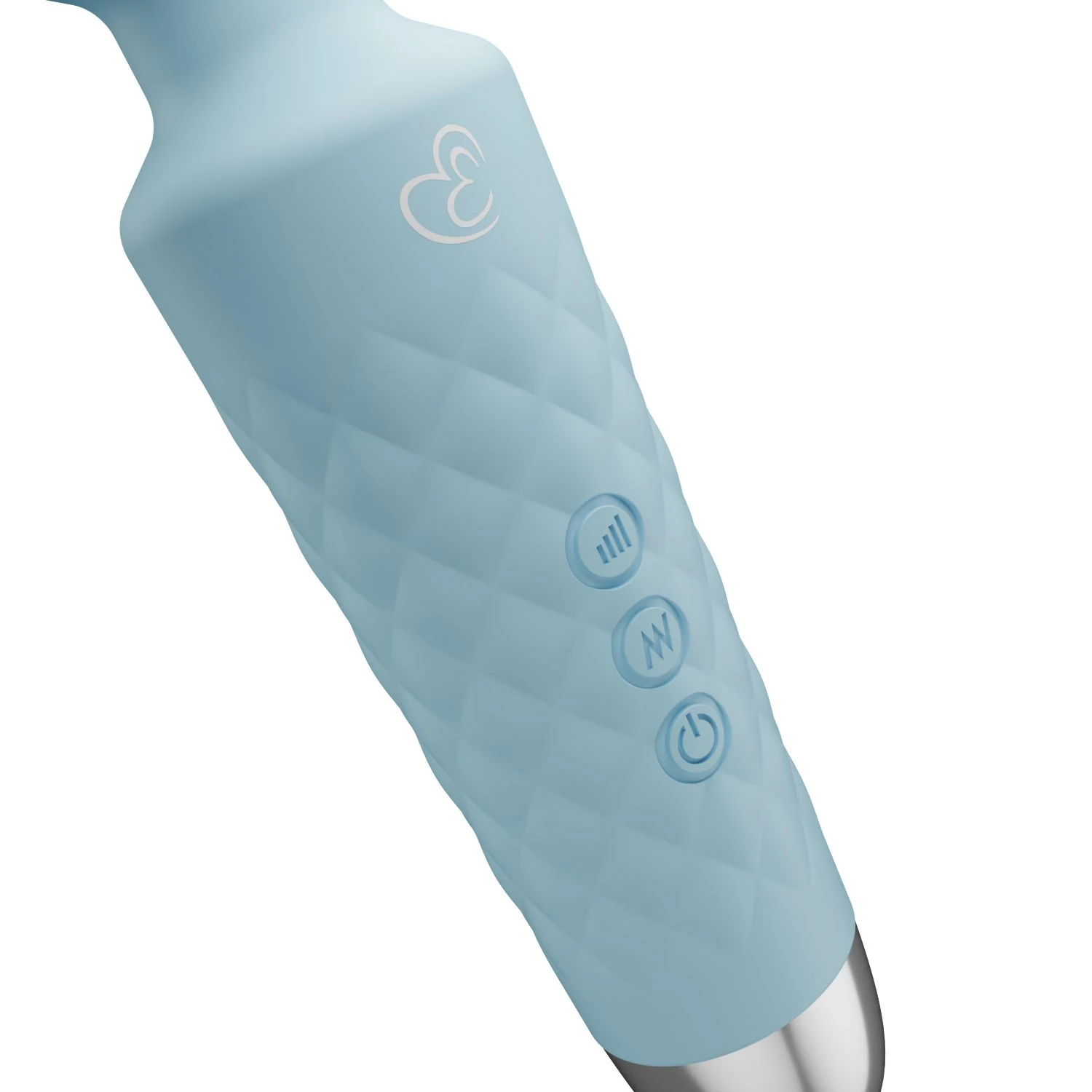 Kompakter Wand Vibrator blau für variierende Vibrationen