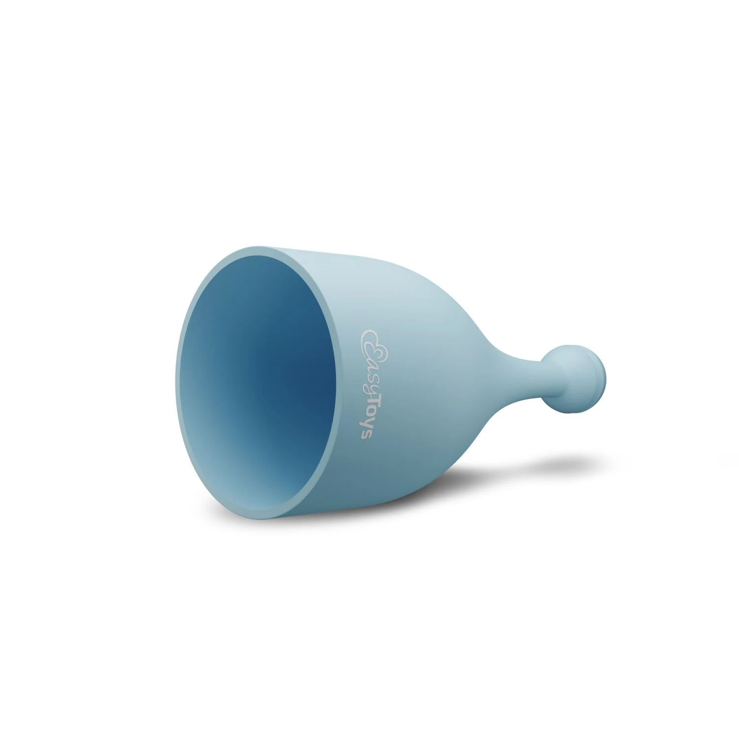 Toys Mini Wand Vibrator blau mit zwei Aufsätzen