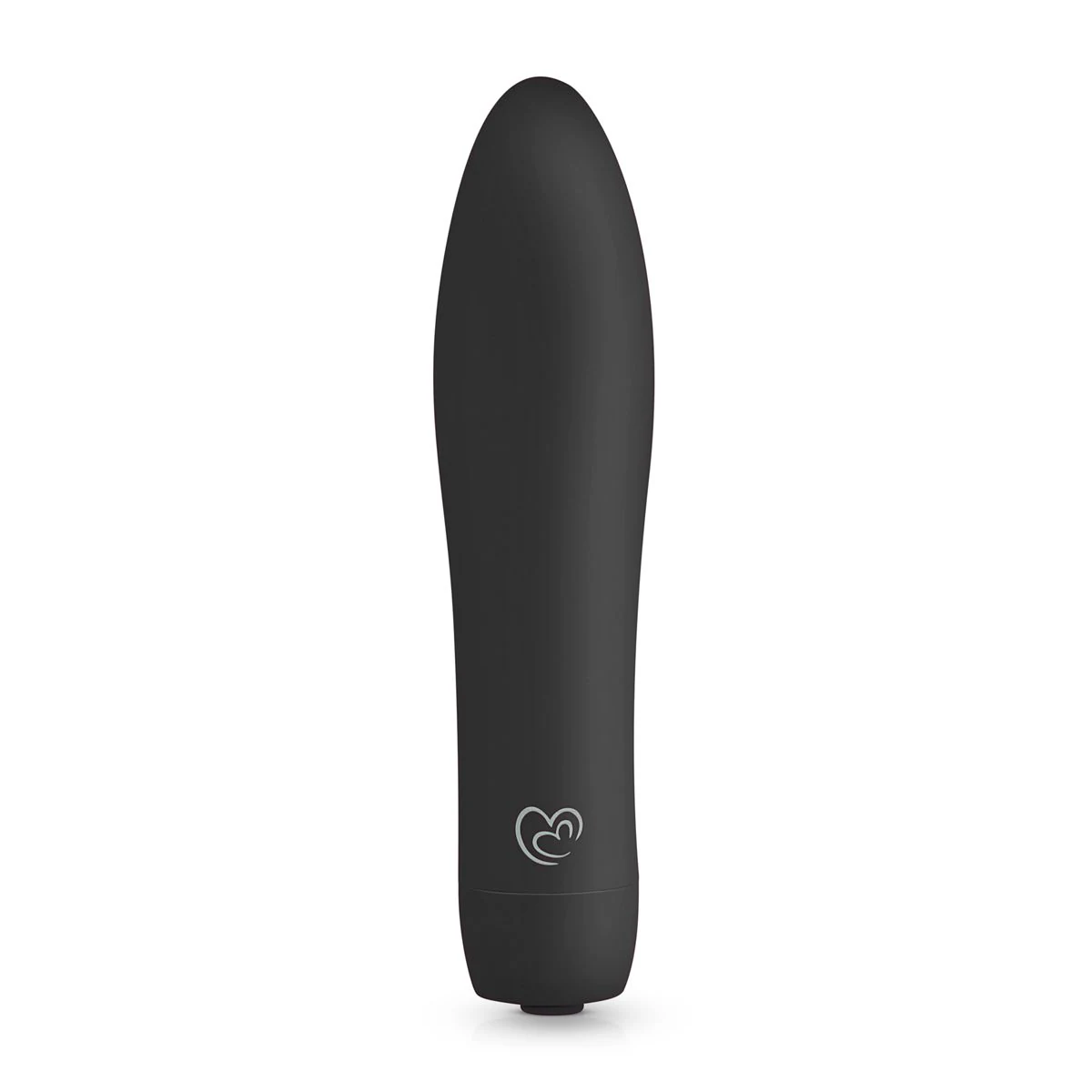 Velvet Vibe Bullet Vibrator Schwarz als kleiner Kugelvibrator mit weicher Beschichtung