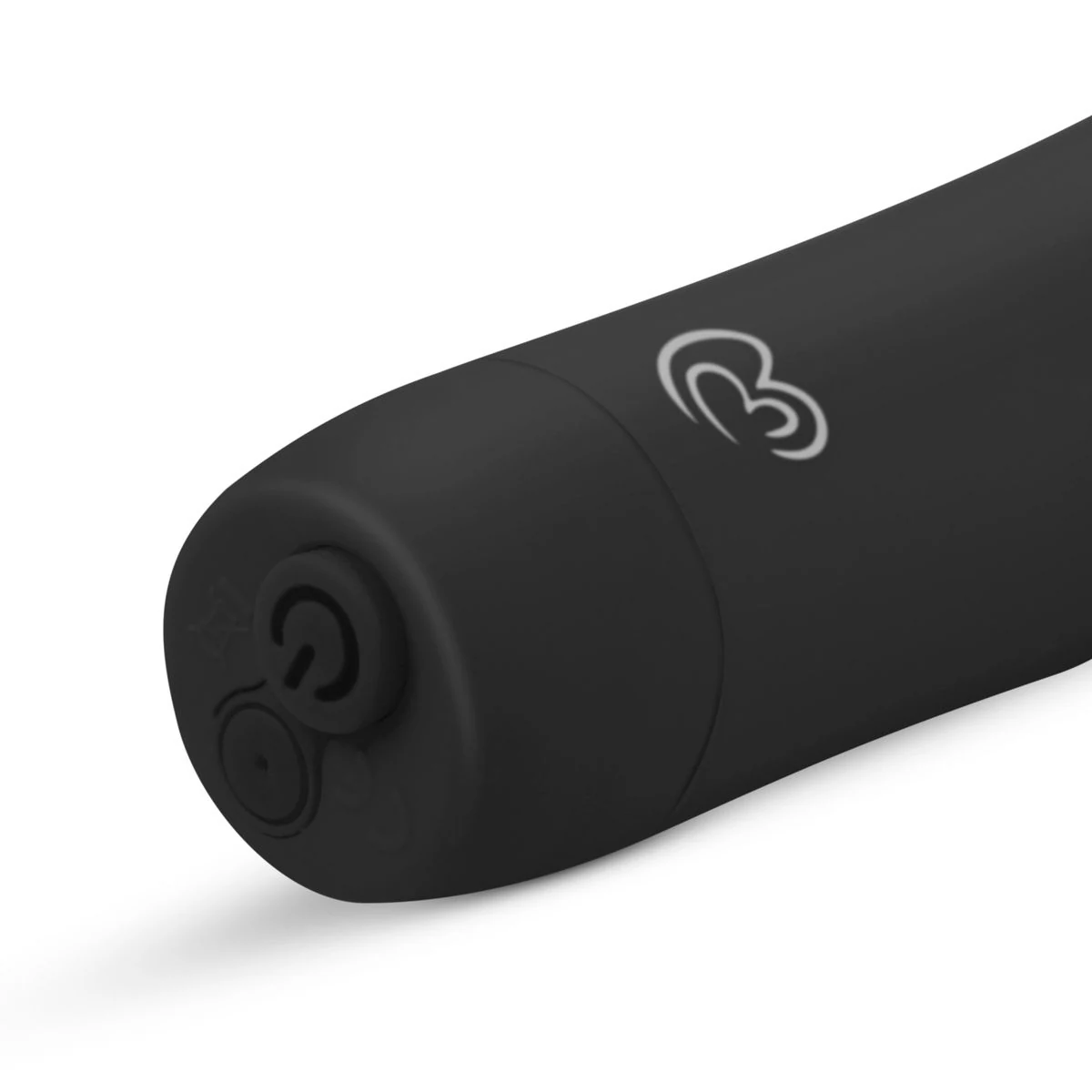 Kompakter Bullet Vibrator in Schwarz mit 10 Vibrationseinstellungen