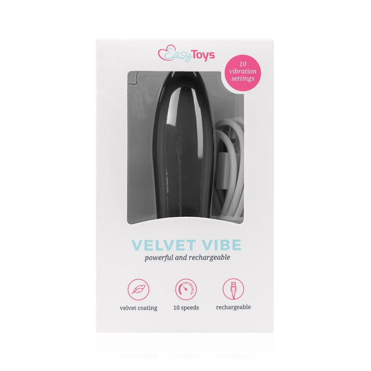 Schwarzer Mini Vibrator aus der Toys Mini Vibe Collection