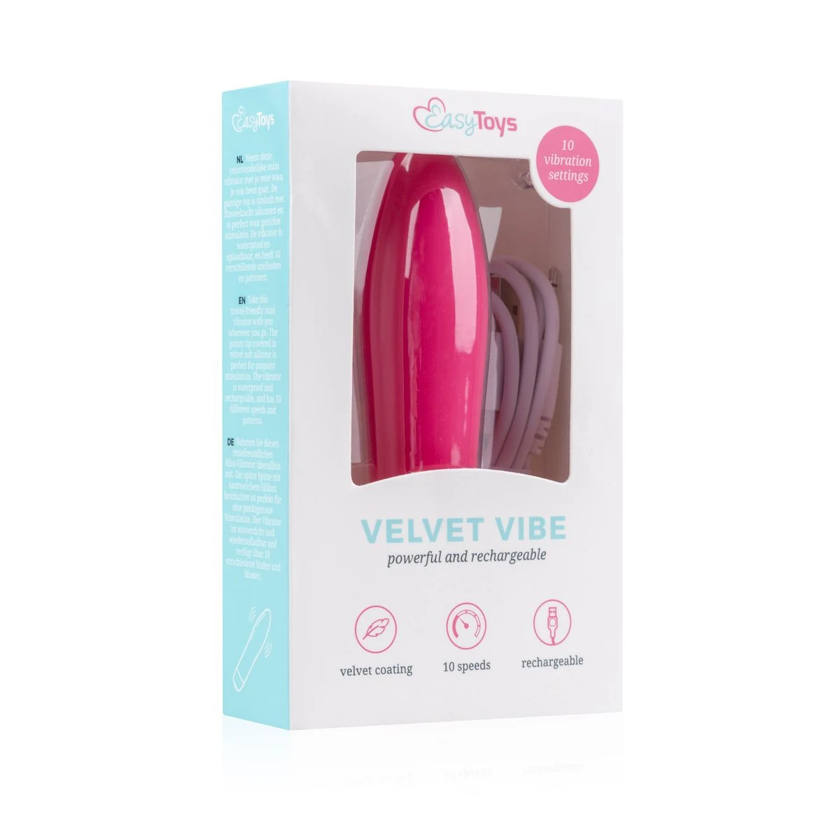 Velvet Vibe Pink für unisex Nutzung und Klitoris-Stimulation