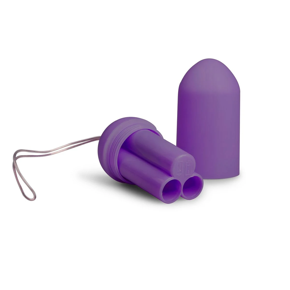 Duschfestes Vibrationsei mit Fernbedienung in Violett für Einsteiger