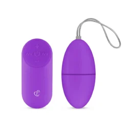 Lila Toys Mini Vibe Vibrationsei mit Fernbedienung und Rückholschnur