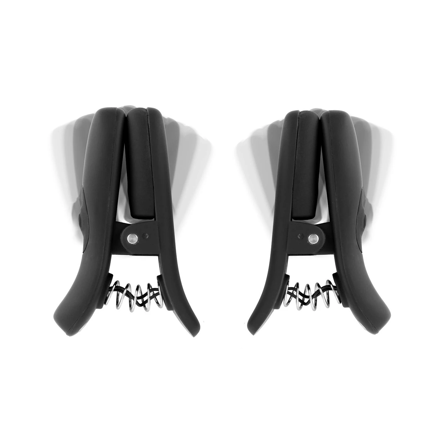 Vibrierende Nippelklemmen Schwarz von Bedroom Fantasies mit kabellosem Design