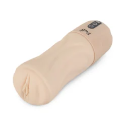 Friend with Benefits Masturbator mit Vibrations- und Saugfunktion in Beige