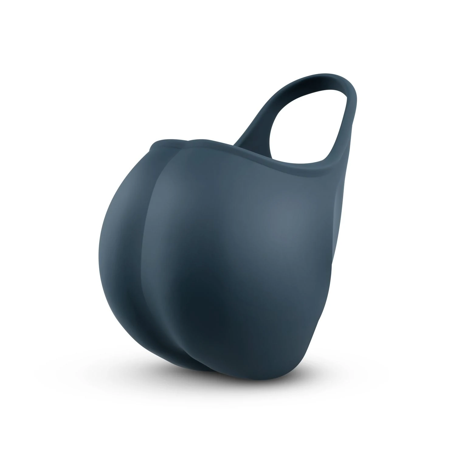 Wiederaufladbarer Boners Penisring blau mit magnetischem USB-Ladekabel
