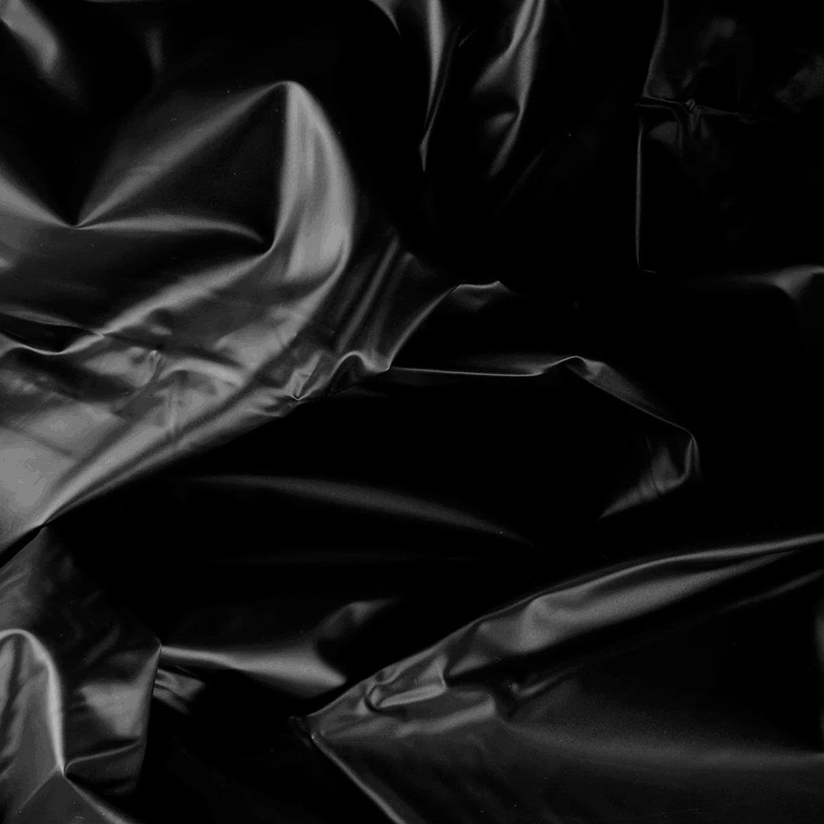 Schwarzes PVC-Laken 180 x 230 cm, wasserdicht und einfach zu säubern