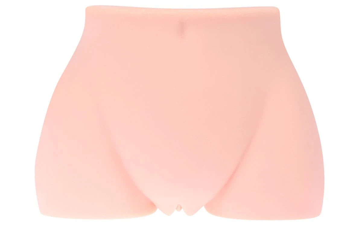 Cherry Masturbator von Kokos in Beige mit Vagina- und Anusöffnung