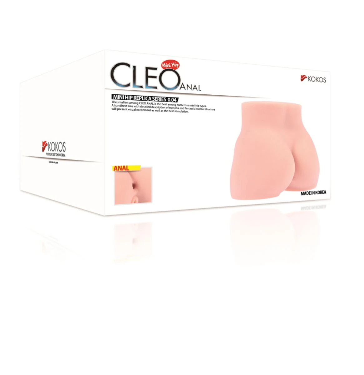 Cleo Anal Masturbator für wasserbasiertes Gleitmittel