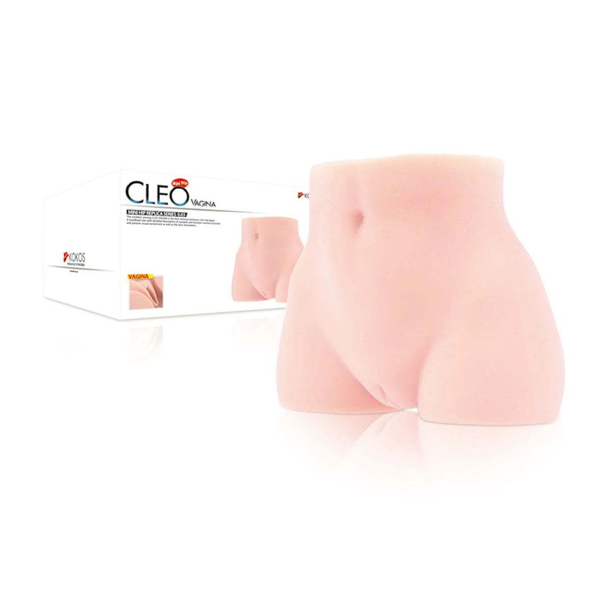 Cleo Masturbator aus TPE mit 120 mm Länge und 100 mm Einführtiefe