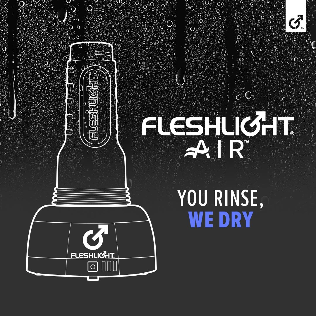 Fleshlight Air Set inklusive drei Ringen und USB-Kabel für alle Fleshlight-Modelle