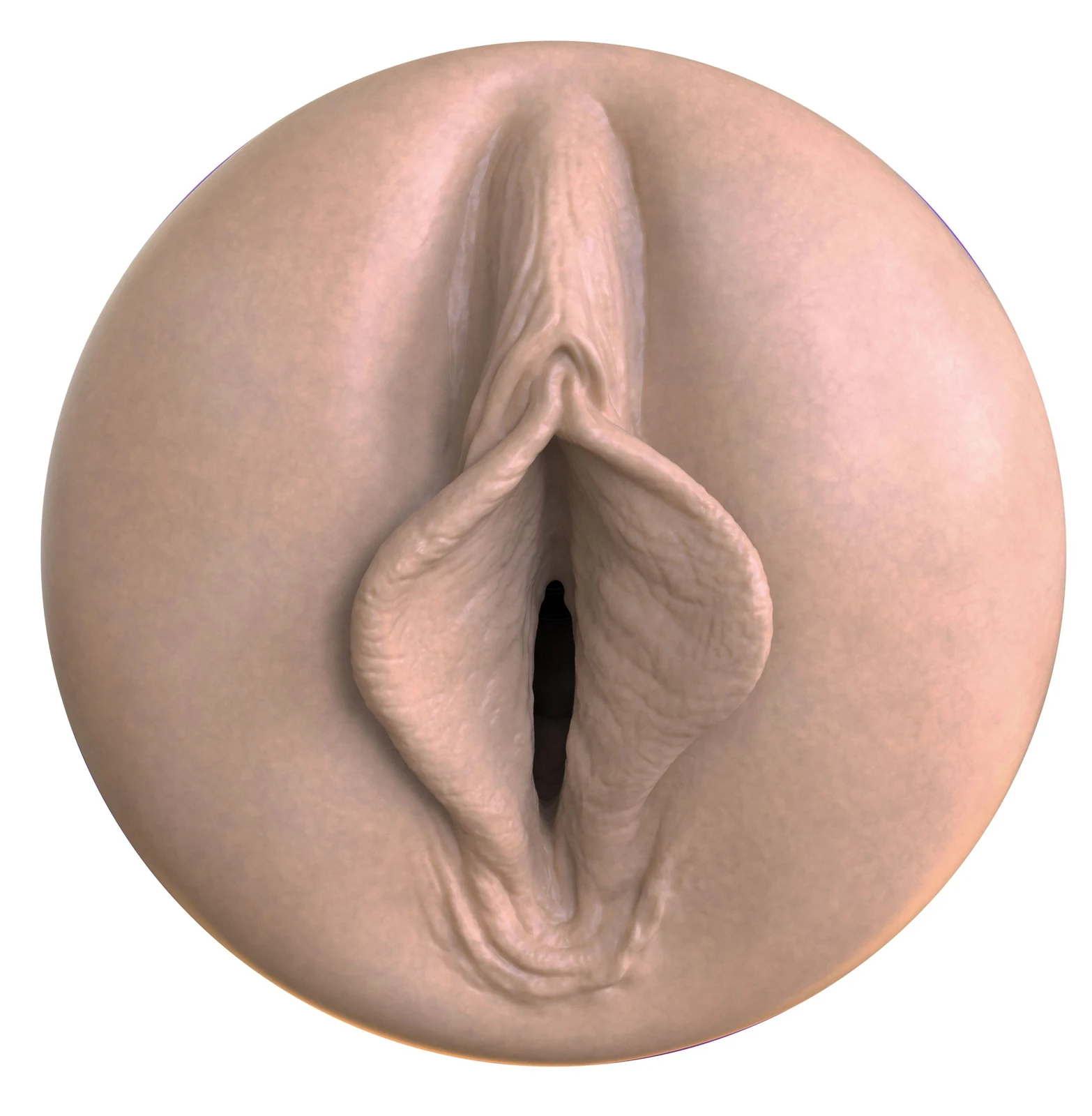 Innenstruktur des Masturbators mit Noppen und Ripples für Penis-Stimulation
