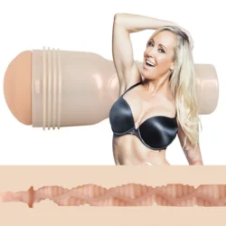 Fleshlight Brandi Love Heartthrob Masturbator mit beige Vaginalöffnung