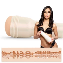 Fleshlight Girls Emily Willis Squirt Masturbator mit beiger Silikonhülle und ABS