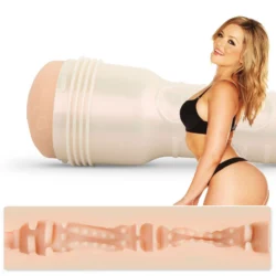 Fleshlight Girls Alexis Texas Outlaw Masturbator in Beige mit realistischer Vaginalöffnung