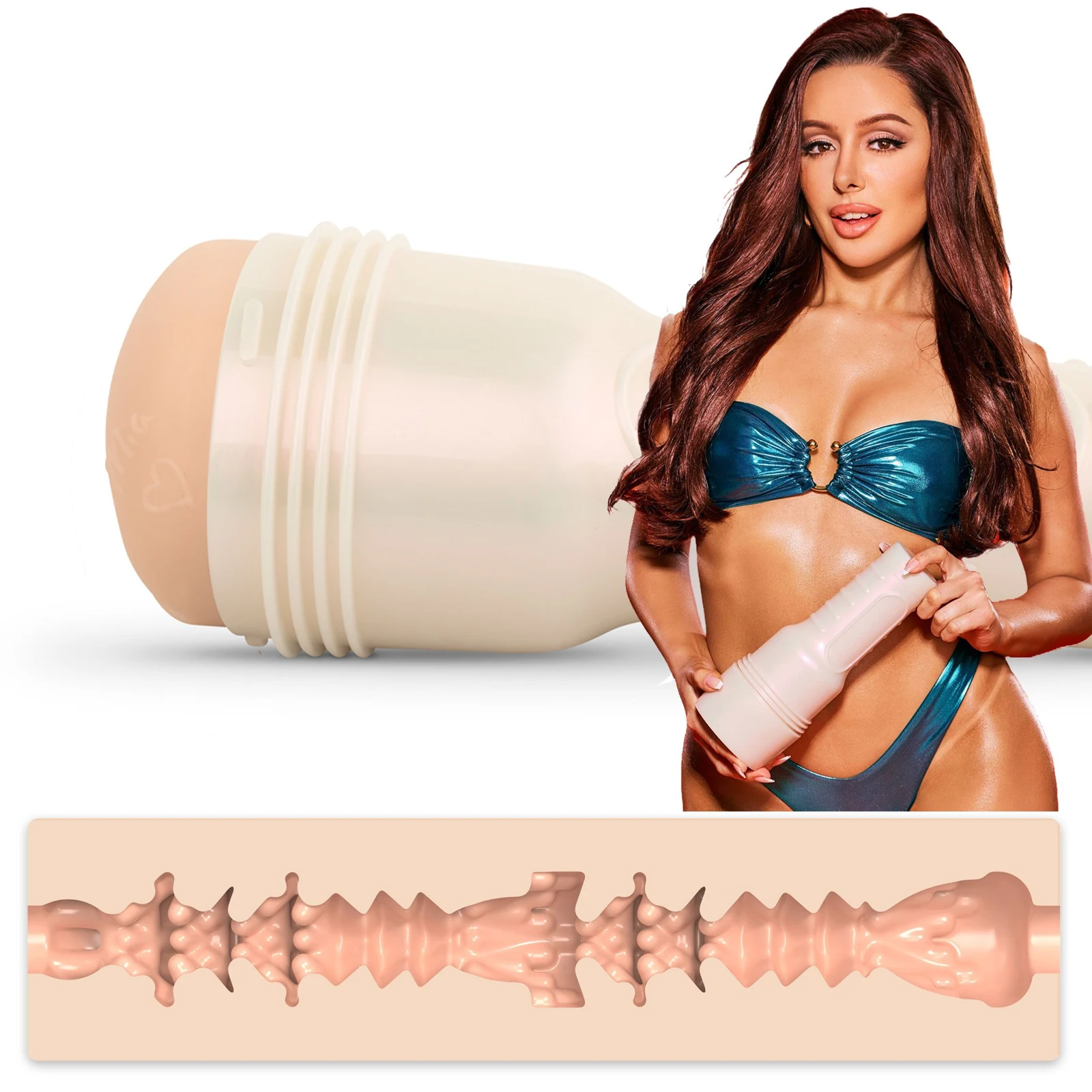 Fleshlight Girls Vanna Bardot Dopamine Masturbator mit herausnehmbarer Hülle
