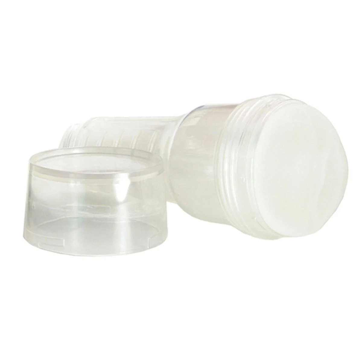 Fleshlight Ice Crystal Lady Masturbator mit transparentem Case und Sleeve