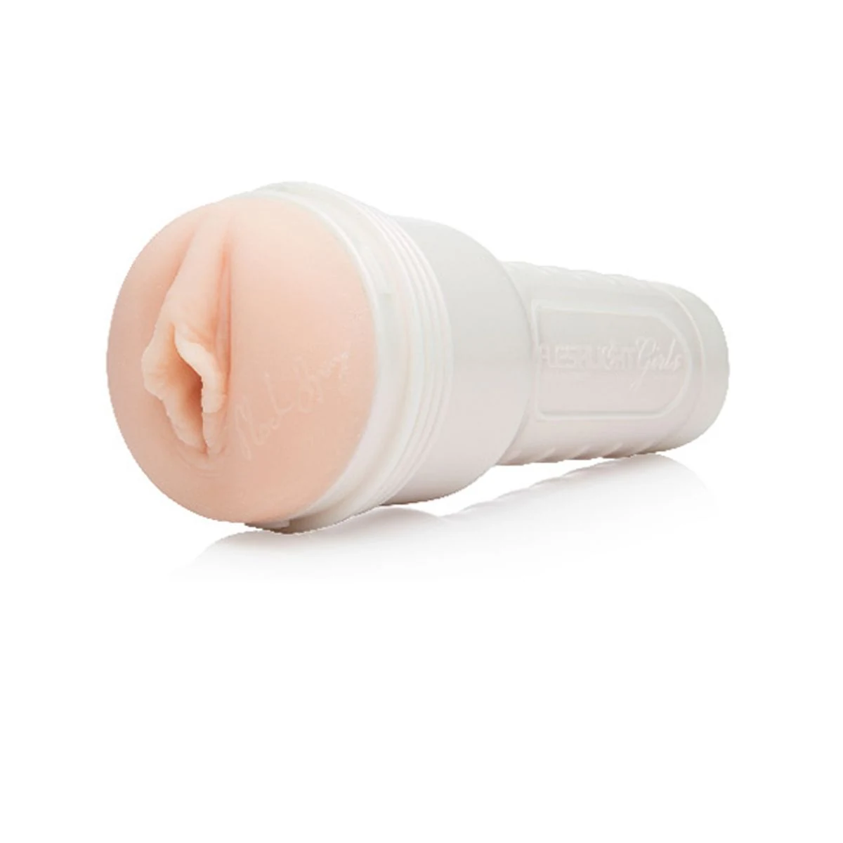 Beiger Fleshlight Masturbator Madison Ivy Beyond mit Ripples-Innenstruktur