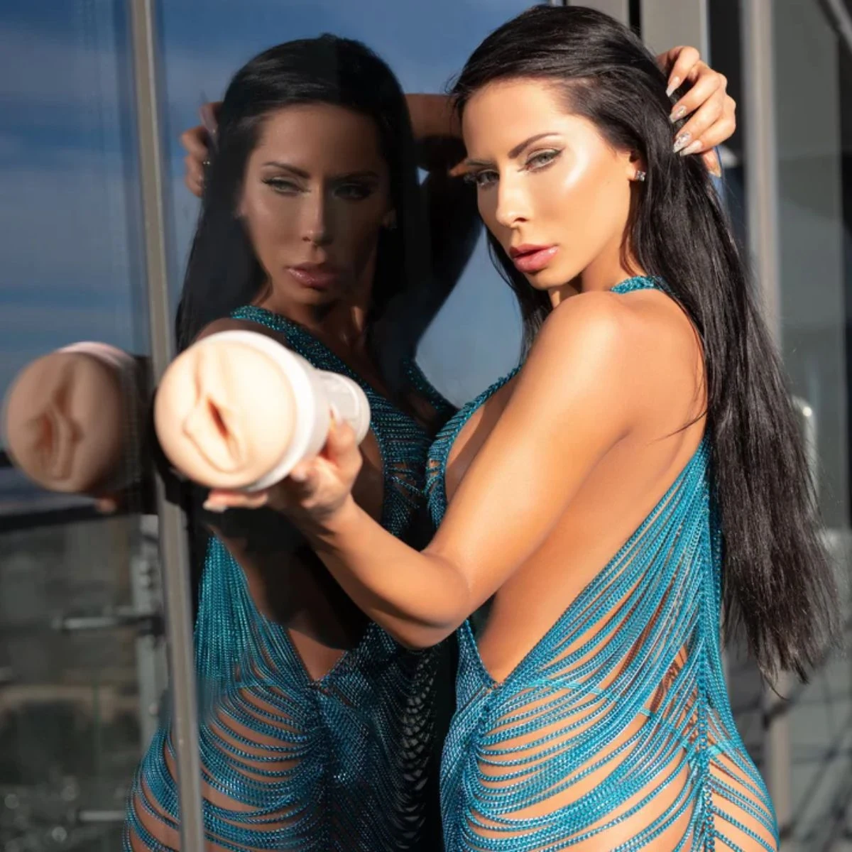 Fleshlight Madison Ivy Beyond mit äußerem Durchmesser von 90 mm