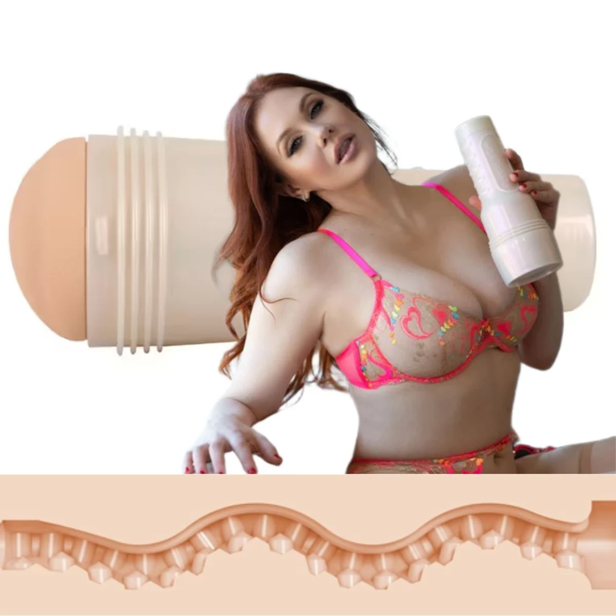 Fleshlight Maitland Ward Tight Chicks Masturbator mit realistischer Analöffnung