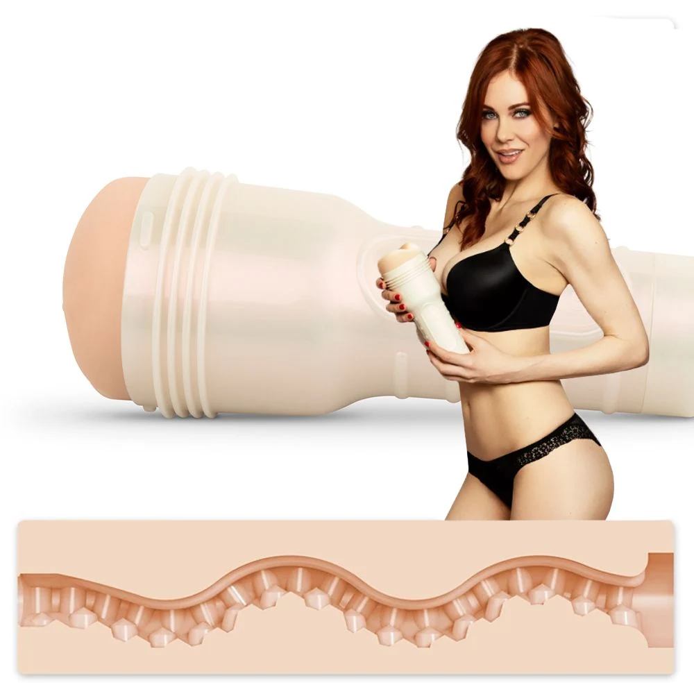 Fleshlight Maitland Ward Tight Chicks aus Spanien mit beigefarbenem Sleeve
