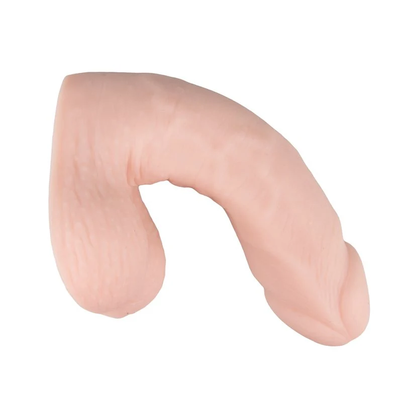 Fleshlight Mr. Limpy Medium Packer Penis in Beige, realistisch und schlaff geformt