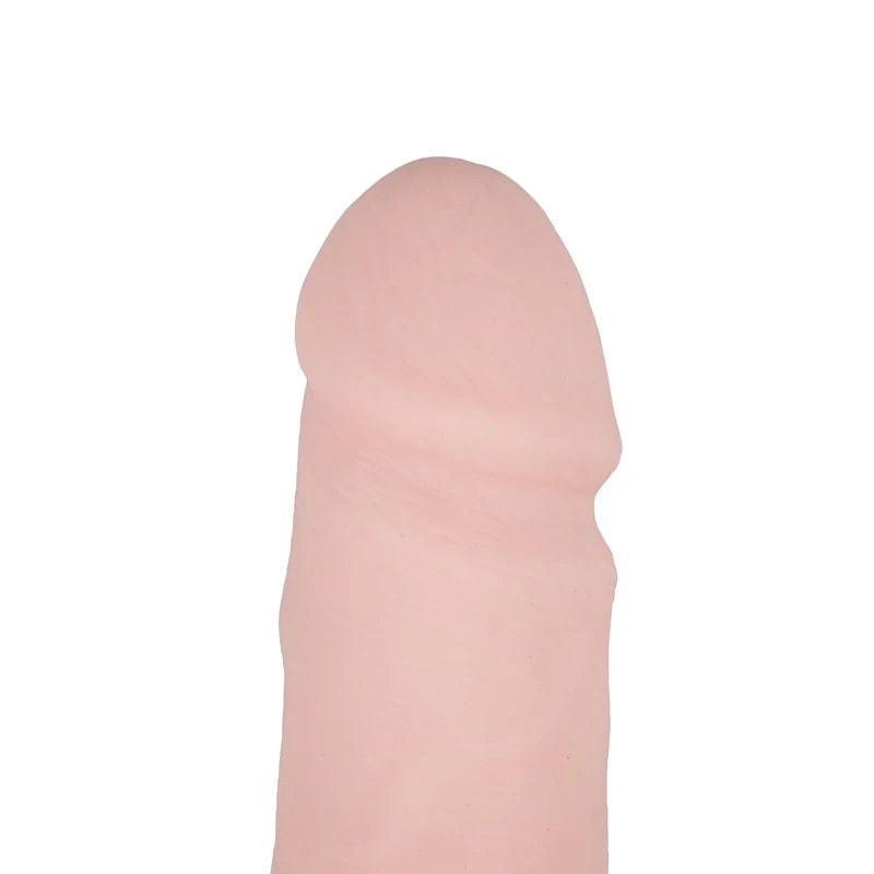 Beiger Mr. Limpy Packer Penis von Fleshlight mit flacher Unterseite zum Tragen