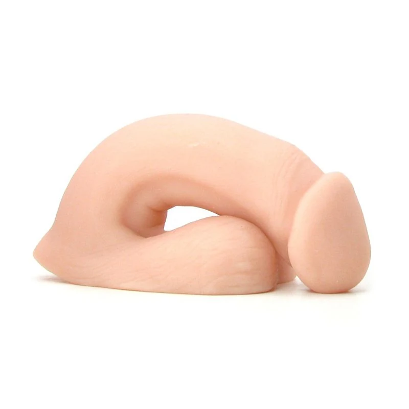 Weicher und biegsamer Packer Penis Mr. Limpy Medium in Hautfarbe