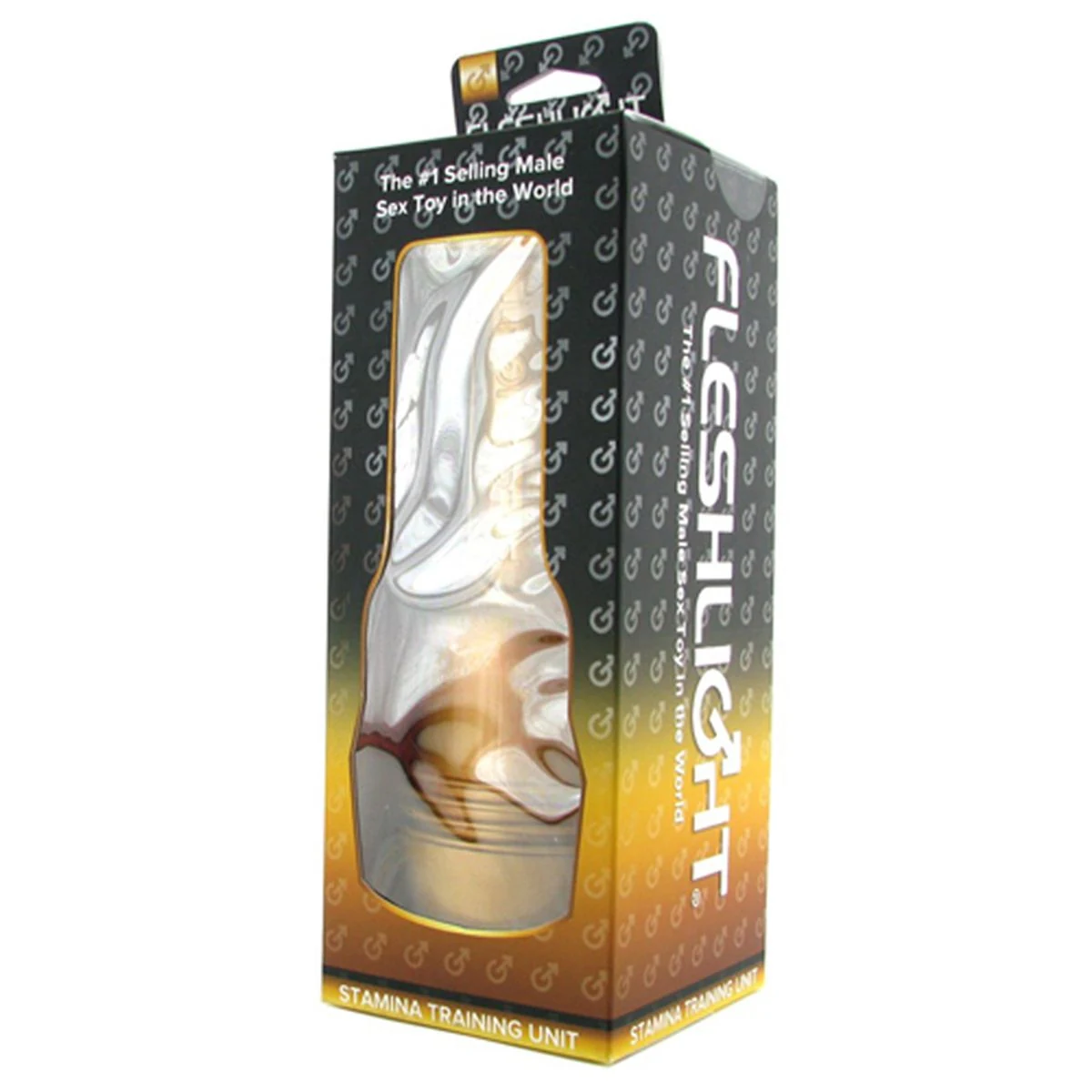 Pink Lady STU Masturbator von Fleshlight, beige und 247 mm lang
