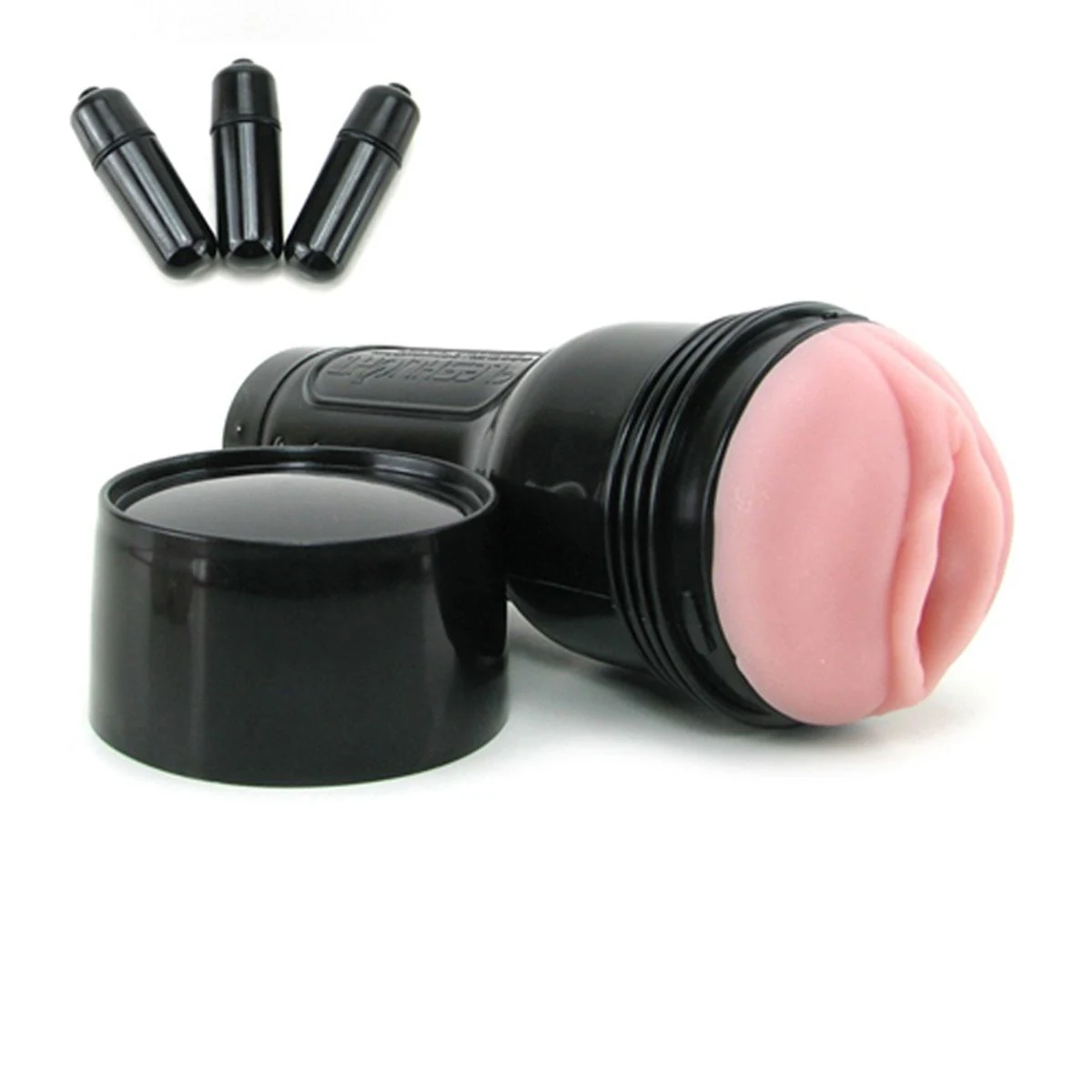 Fleshlight Vibro Pink Lady Touch mit genoppter Innenstruktur für Penis-Stimulation