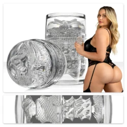 Fleshlight Quickshot Mia Malkova Masturbator in transparenter Ausführung