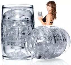 Fleshlight Quickshot Riley Reid Masturbator mit transparenter Hülle