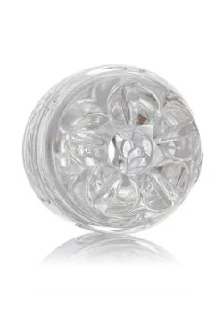 Fleshlight Quickshot Vantage transparent mit neutraler Öffnung und strukturierter Innenseite