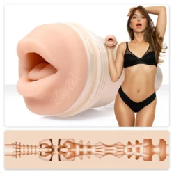 Fleshlight Riley Reid Insomnia Signature Mund mit perlmuttfarbenem Gehäuse