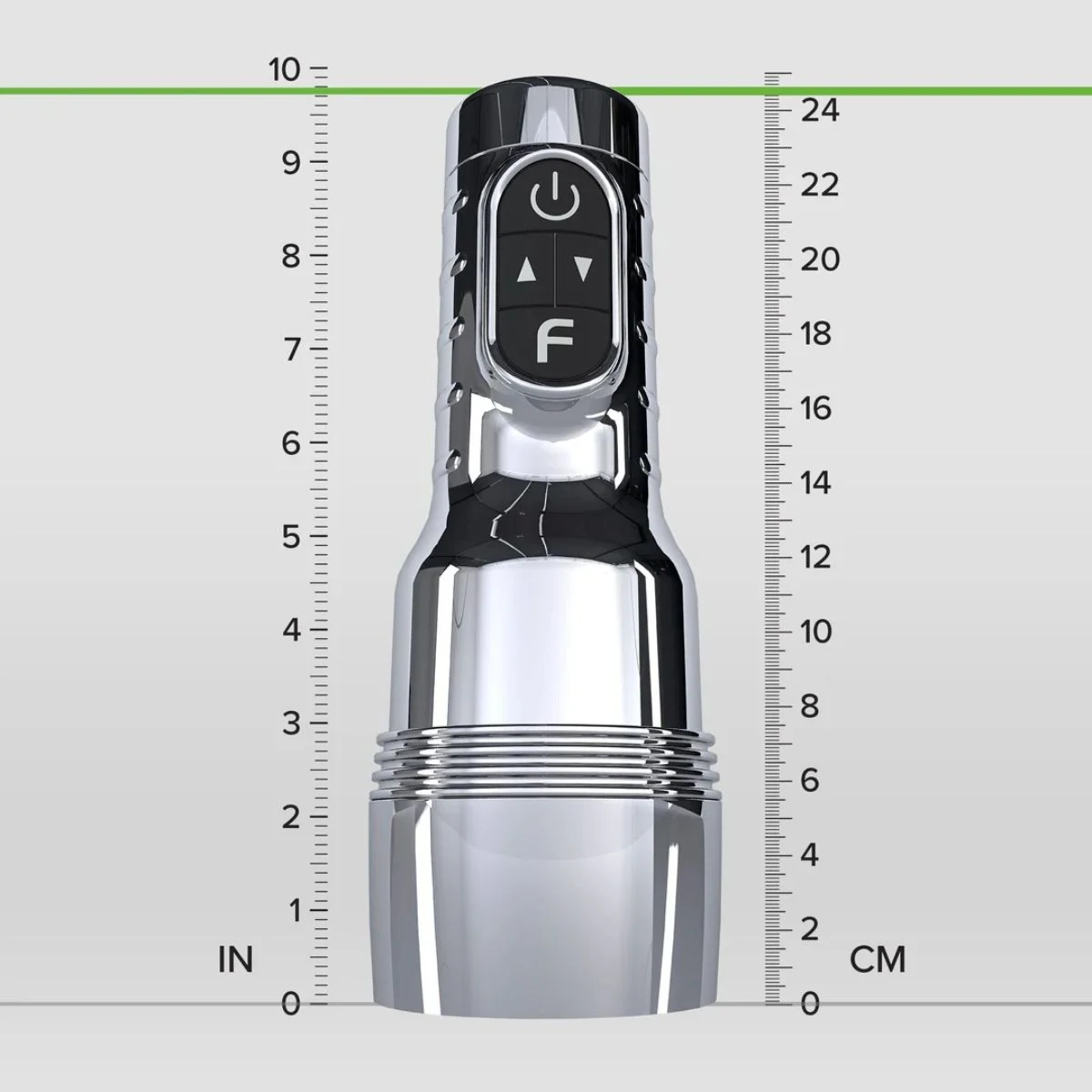 Vibrierender Stroker von Fleshlight mit 10 Mustern und 6 Intensitäten