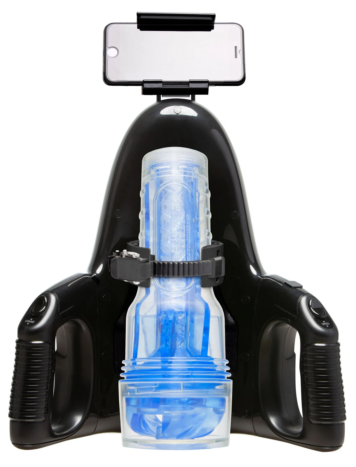 Fleshlight Universal Launch für kompatible Stroker mit einstellbarer Stoßlänge