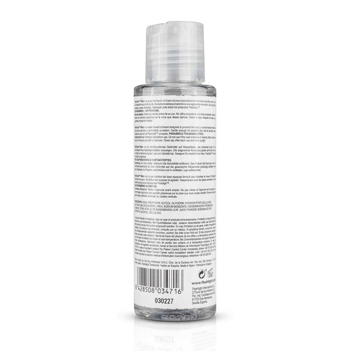 Fleshlube Water Gleitmittel mit seidenweicher Textur, Inhalt 100 ml