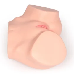 Hanna Onahole Masturbator von Kokos in Beige mit Vagina- und Anusöffnung