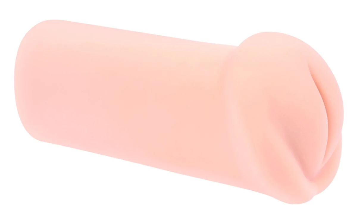 Beiger Haru Masturbator mit großen glatten Schamlippen und Klitoris