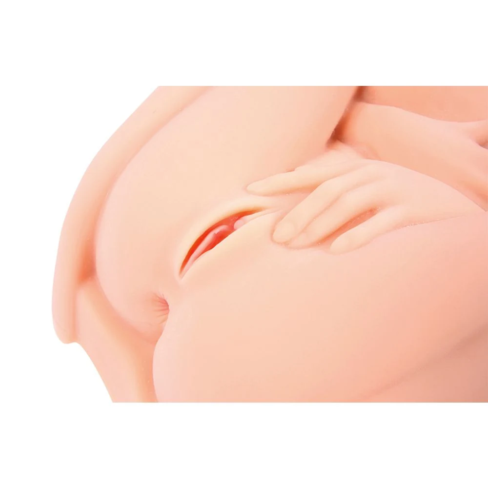 Hera 3 Masturbator mit innerer Struktur aus Rippen und Noppen