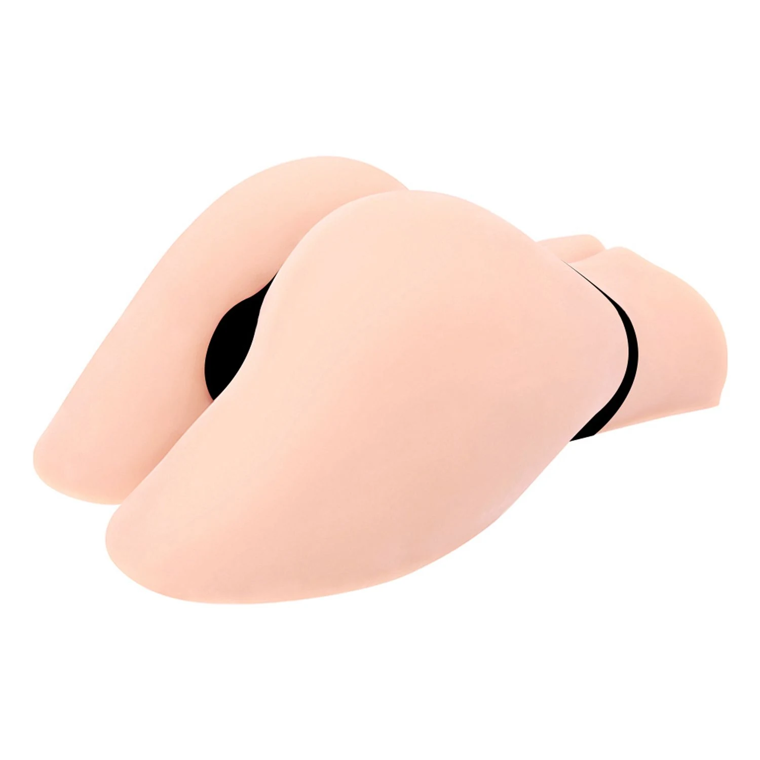 Hera Big Hip Masturbator in Beige mit Vagina- und Anusöffnung