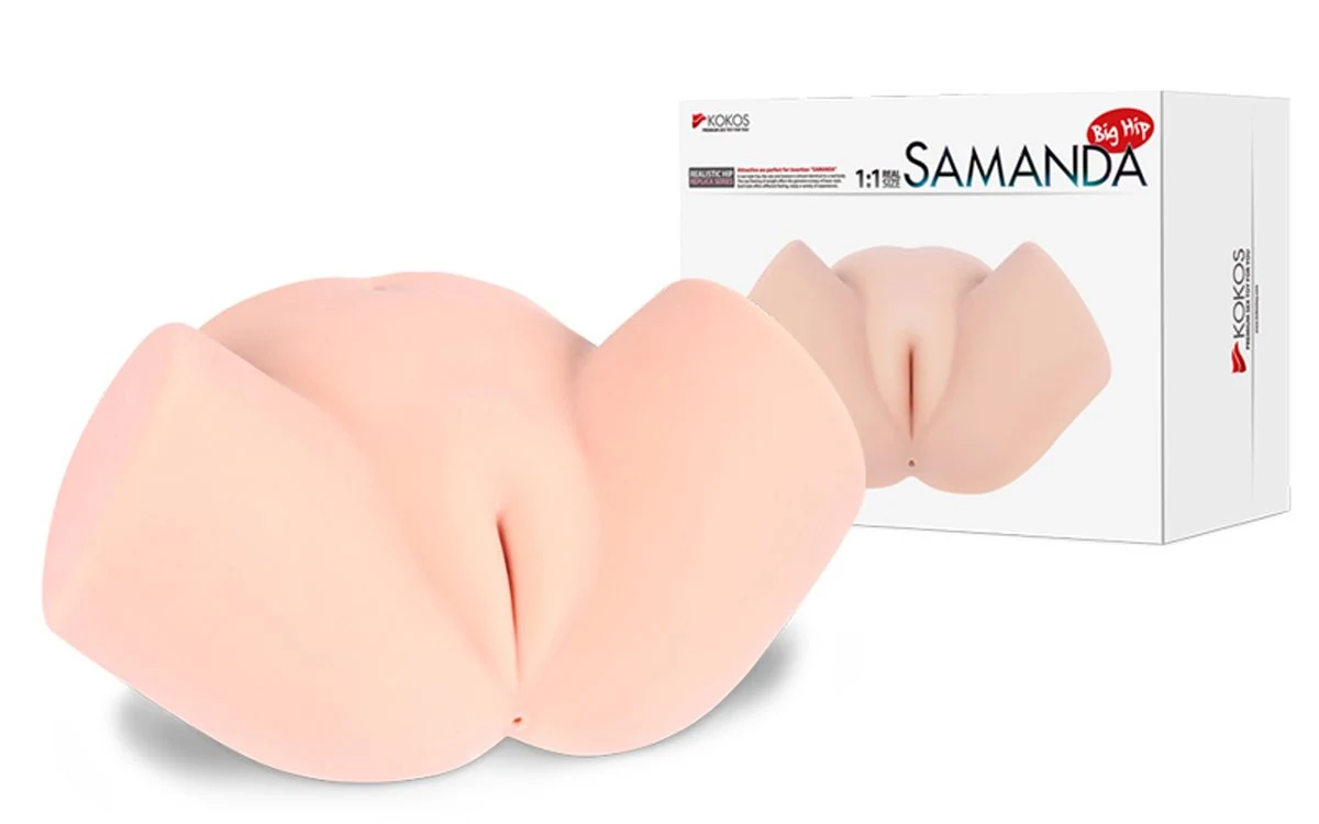 Samanda Masturbator aus TPE, biegsam und elastisch