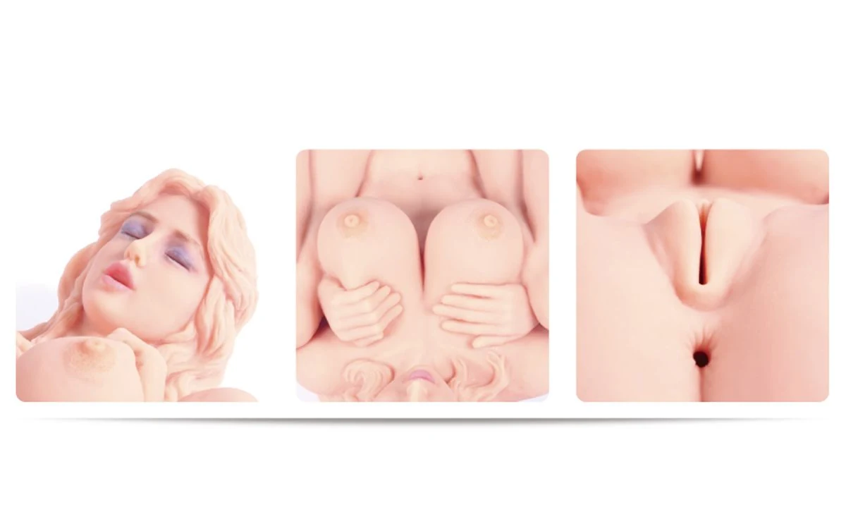 Victoria Masturbator mit weichem, flexiblem TPE-Körper